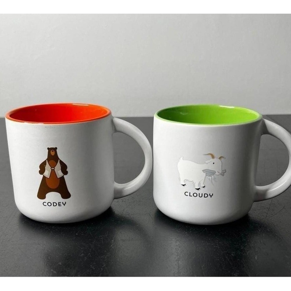 Codey and Cloudy Mug Set of 2